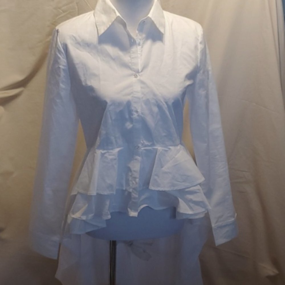 Walter Baker Cotton Blouse SZ SM
